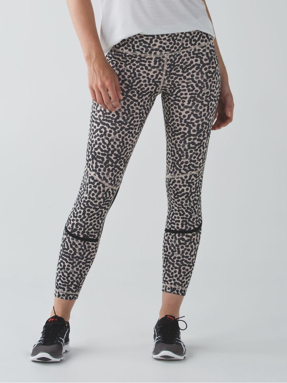 Lululemon Pedal to the Medal 7/8 Leggings Leopard Print Luxtreme Tights 6